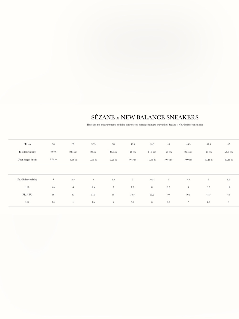 Sezane x New Balance 471 Sneaker US Unisex 8.5/Women 10 - Picture 8 of 12